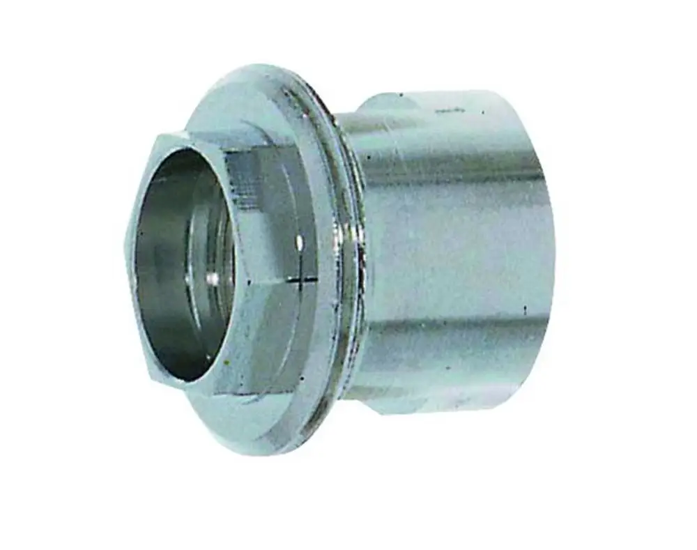 Adapter für Ventilheizkörper, aus Metall, mit klarer Anschlussöffnung und Gewinde, hergestellt von IMI Hydronic Engineering.